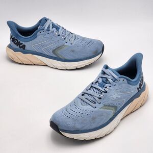 Hoka One One Arahi 5 Sneakers Blue Fog Provincial Blue Women's Size 10
